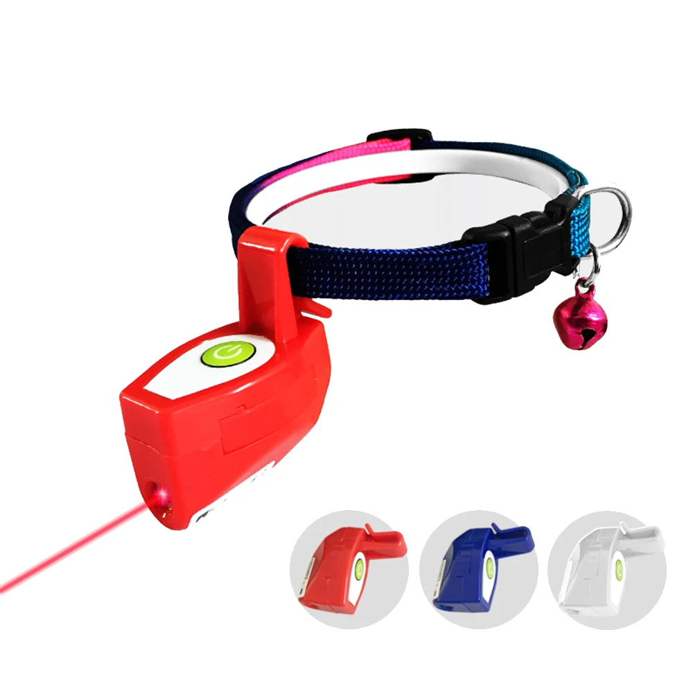 1Pc Cats Fun Use ABS Collars Cat Collar Kitten Laser Funny Pet Cat