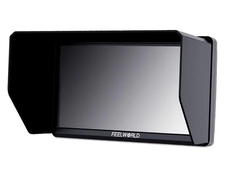 FEELWORLD S55 5.5 Inch DSLR Camera Field Monitor IPS 1280x720 Support 4K HDMI Input Output Tilt Arm for Camera Video Stabilizer