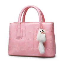 Designer Simple Women Retro font b Handbag b font Fashion Plaid Sweet Style Shoulder Bag Ladies