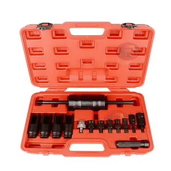 

14 Pcs Injection Puller Extractor Kit Tool For Bosch Delphi Deso Siemens Diesel Injector Remover Common Rail Adaptor SK1218