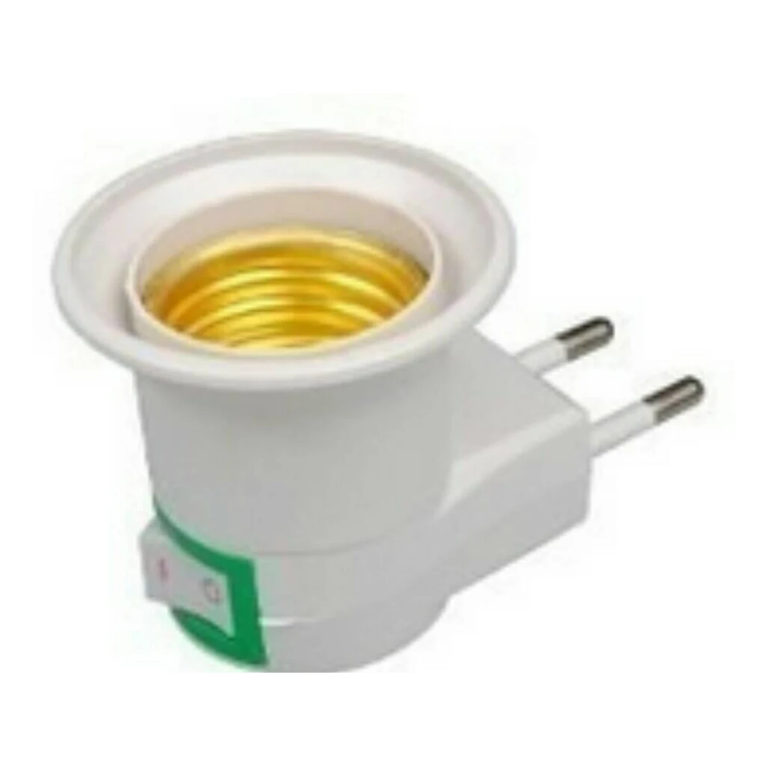 

High quality and practical 1 PC E27 Female Socket to EU Plug and US Plug Adapter With Power on-off Control Switch High Quality