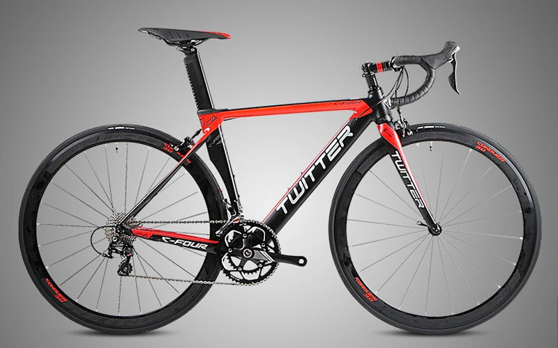 Discount TWITTER Aluminum Alloy 700C Road Bike Frame Carbon Fork Road Bike Frame Smooth Welds Internal Cable Routing Road Bicycle Frame 13 Discount TWITTER Aluminum Alloy 700C Road Bike Frame Carbon Fork Road Bike Frame Smooth Welds Internal Cable Routing Road Bicycle Frame 13