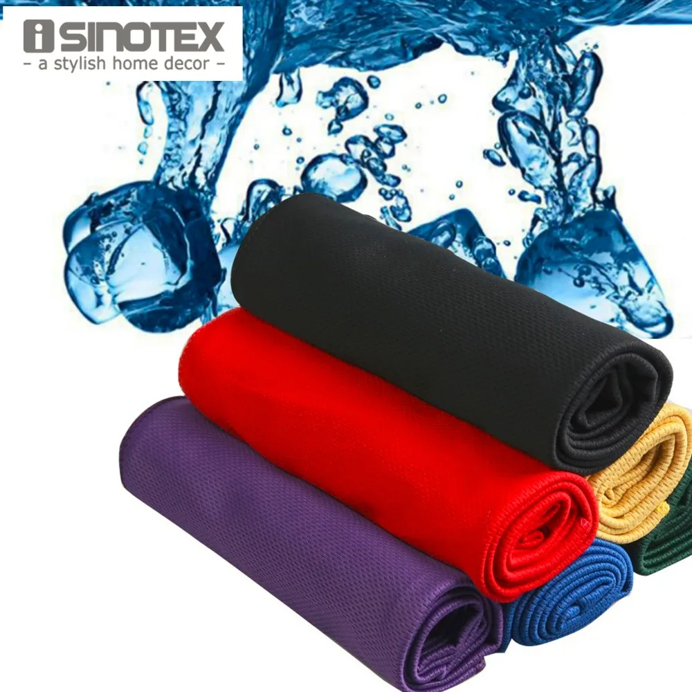 

Newest Creative Cold Towel Exercise Sweat Summer Ice Towel 30*90cm Sports Ice Cool Towel PVA Hypothermia Cooling Towel