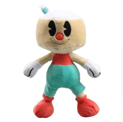 Cuphead игрушка плюшевая игра Cuphead Chalice Mugman BOSS King Dice Ms. Chalice Puphead figura kawaii кукла 25-36cmfor подарок - Цвет: C