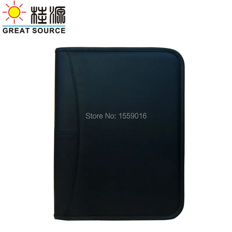 

Great Source Fancy leather6 rings binder bag portfolio leather rings binder folder for a5 notebook planner Free shipping
