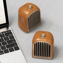 1 пара ретро дерево Textuxe TWS беспроводной Bluetooth портативный динамик магнит всасывания стерео звук бас Музыка динамик s поддержка TF AUX