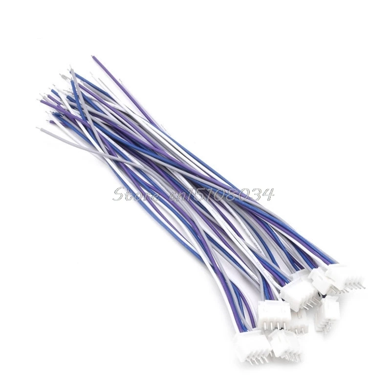 

10PCS 3S1P Balance Cable Silicon Charger Wire 4 Pin JST Adapter Connector Plug