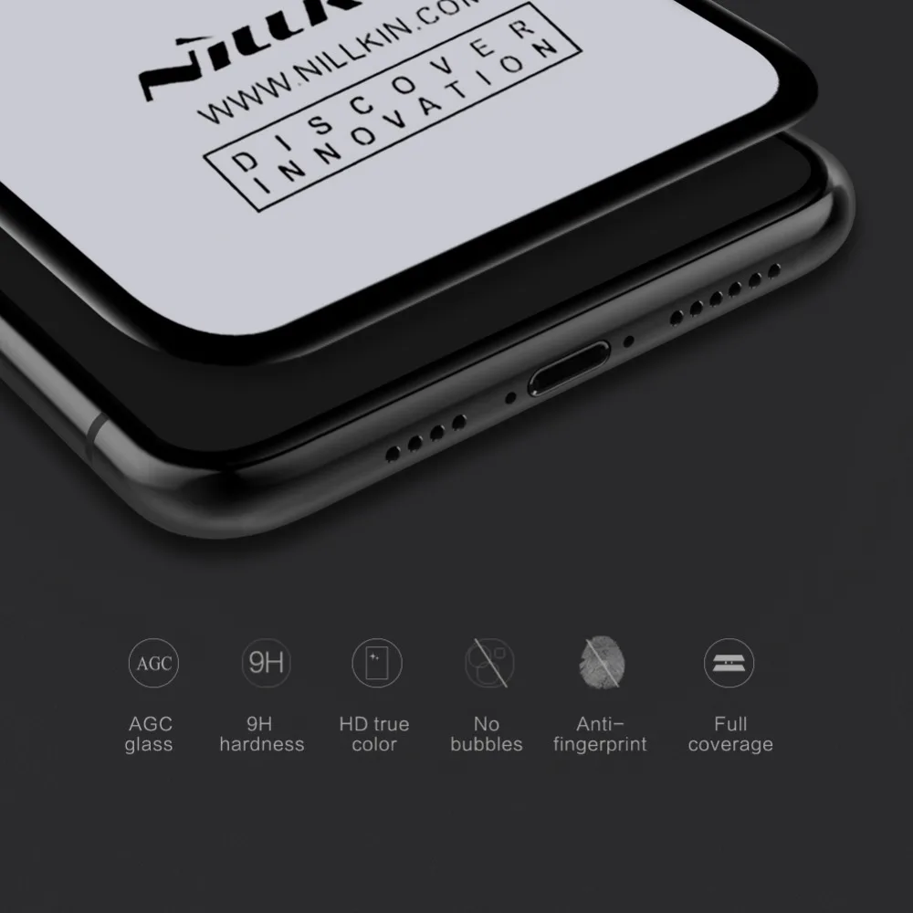 NILLKIN Amazing 3D CP+ MAX полное покрытие анти-взрыв 9H закаленное стекло для iphone XR XS X Защита экрана для iphone XS Max