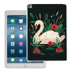 Лучшие продажи цветок птица защитная Пластик крышка чехла для Apple iPad Air 2 Mini 4 2 9,7''