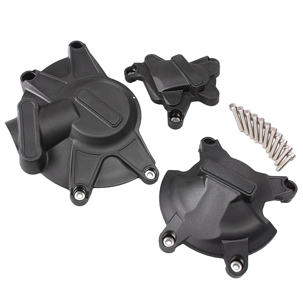

Motorcycle Crankcase Engine Stator Cover Case Set For Yamaha YZF R1 YZF-R1 2009 2010 2011 2012 2013 2014 3PCS
