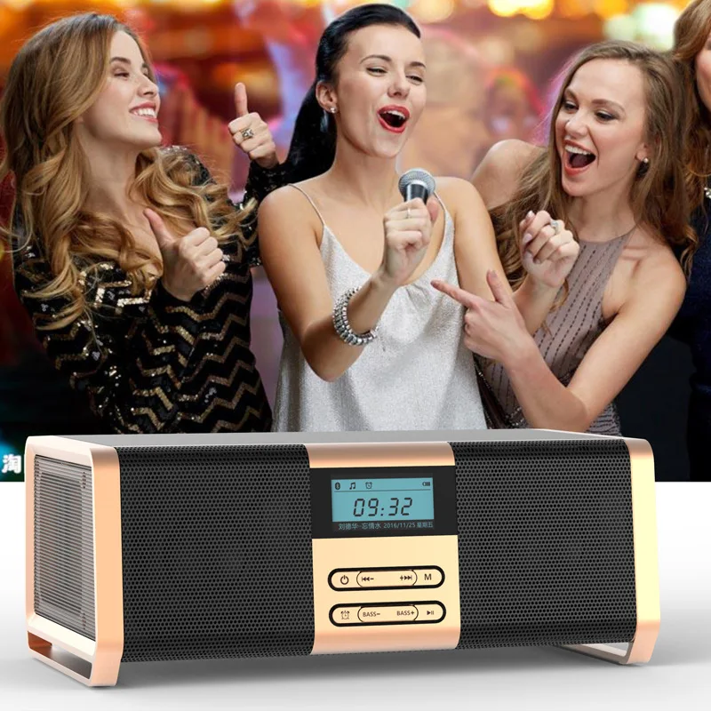 Изв P6 30 Вт высоком Мощность HiFi Портативный Wi Fi Bluetooth Динамик сабвуфер стерео мини