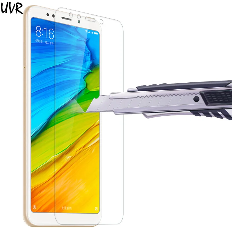 

UVR For Xiaomi Redmi 5 5Plus Protective Tempered Glass for Xiaomi Redmi Note 5 Pro Note 5A Protective Screen Protector Film