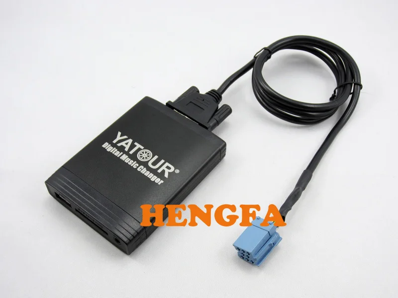 Yatour Car Digital Music Changer USB MP3 AUX adapter For Smart 450 Lancia lybra Fiat Bravo Marea 8-Pin grunding yt-m06