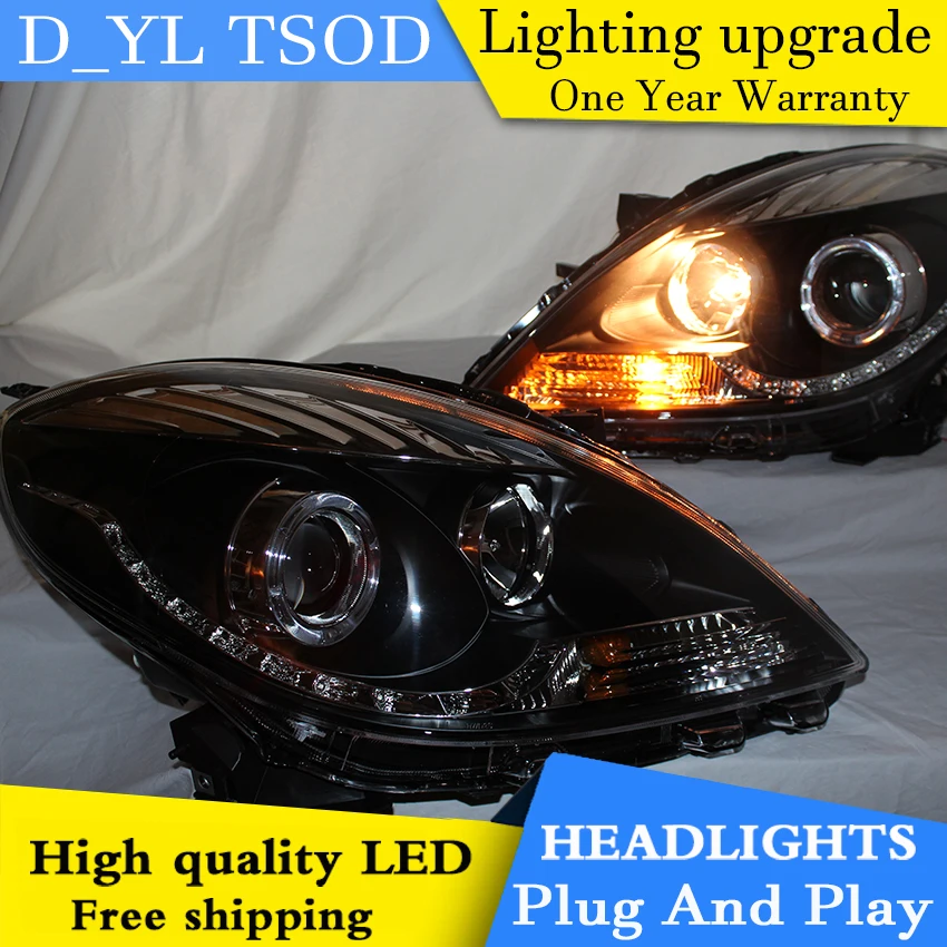 Автомобильная фара DY_L для Nissan Sunny 2011 светодиодный ные фары DRL H7/D2H HID Ксеноновые