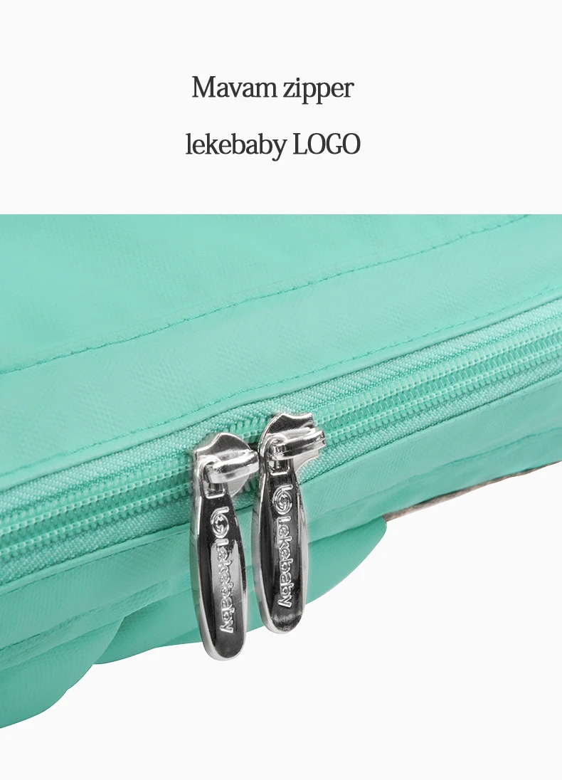 Сумка для подгузников Lekebaby, многофункциональная Большая вместительная сумка для детской коляски, Национальный органайзер для пеленок для беременных
