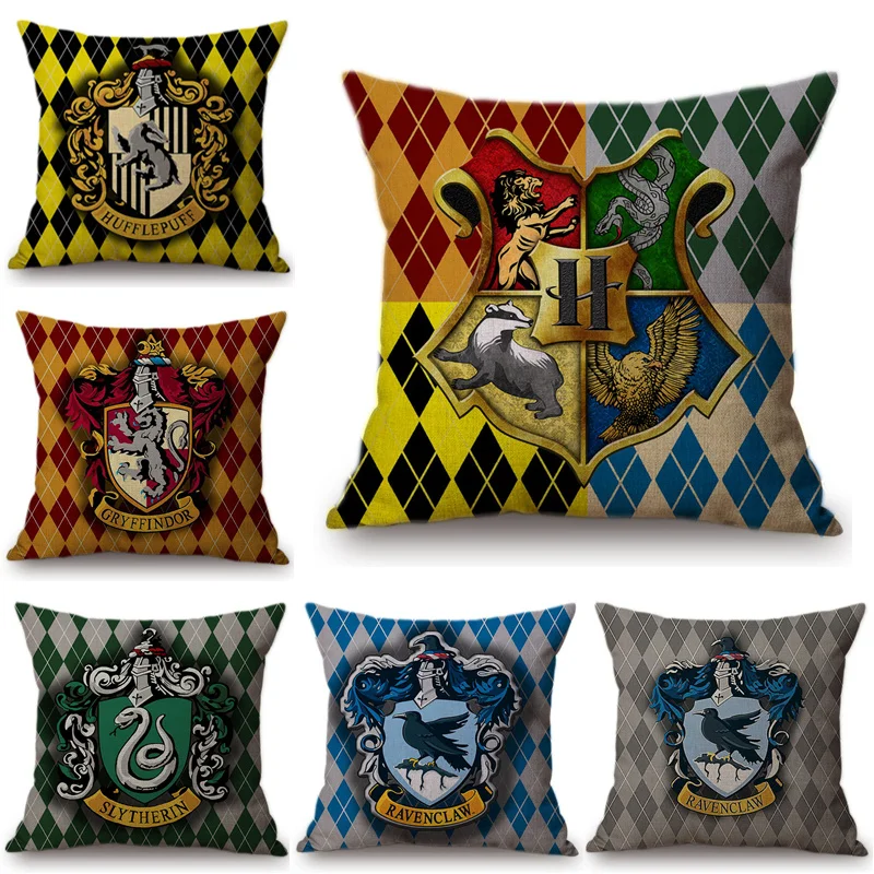 Buy Decorative throw pillows case harry potter Pattern