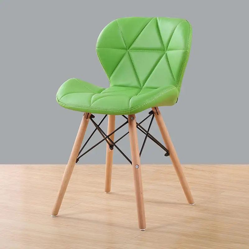 Нордический обеденный стул, сетчатый красный стол для спальни, стол, стул, задний стул, приемный компьютер, простые стулья для ленивых - Цвет: style 15