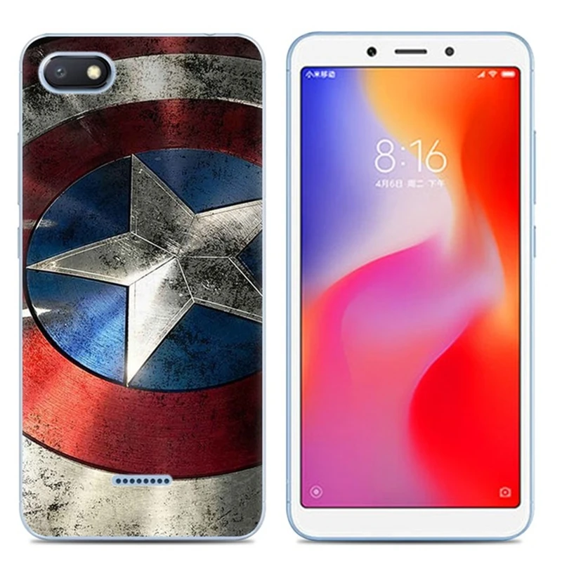 For Xiaomi Redmi 6A Case Soft TPU Silicone Back Cover for Redmi 6A Cute Animal Cartoon Case For Xiaomi Xiomi Redmi 6A A6 Fundas