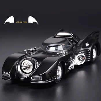 

1:32 Scale Alloy Pull Back Batman Chariot Model Toy Sale High Simulation Black Classic Bat Classic Car Model Kids For Toys Gifts
