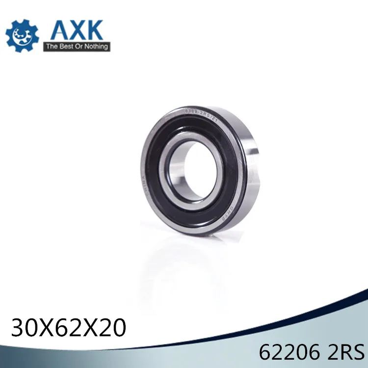 62206 2RS нестандартные шарикоподшипники 306220 подшипник 30*62*20 мм ABEC-1 ( 2 шт.) |