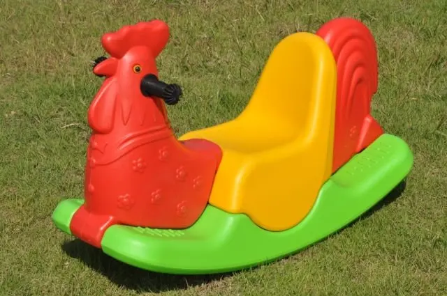 chicken rocking horse