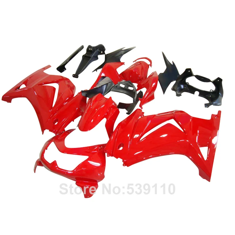 

Fairing kit for Kawasaki ninja 250r red black 2008-2014 EX250 08 09 10 11 12 13 14 fairings set YK08