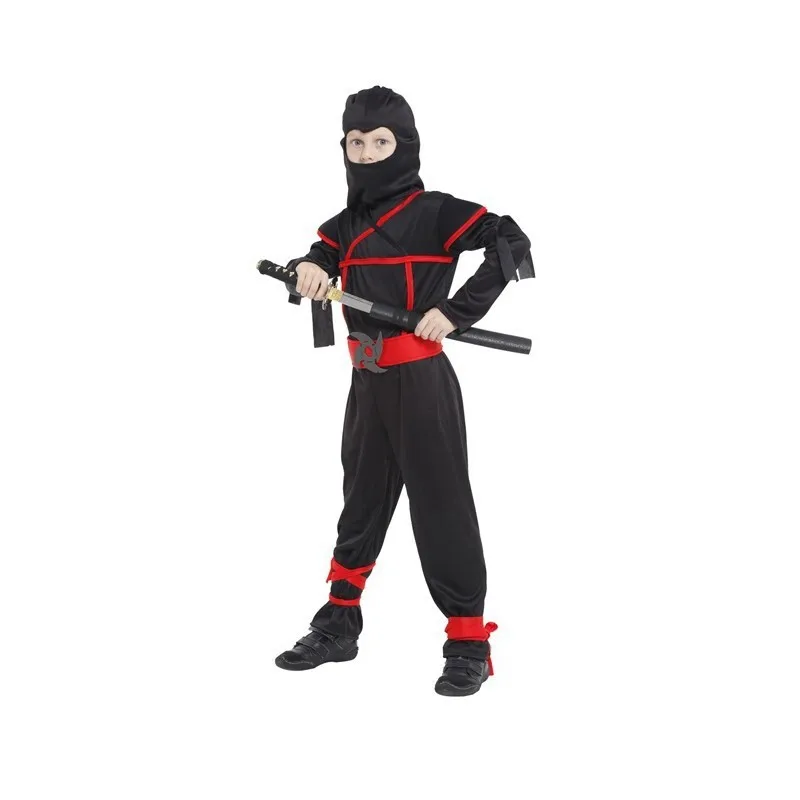 Billig Klassische Halloween Kostüme Cosplay Kostüm Kampfkunst Ninja Kostüme Für Kinder Phantasie Party Dekorationen Liefert Uniformen