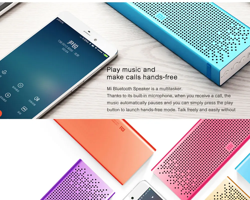 Original Xiaomi Mi Bluetooth Speaker Stereo Wireless Mini Portable Bluetooth Speakers Music MP3 Player Support Handsfree TF Card ok (3)