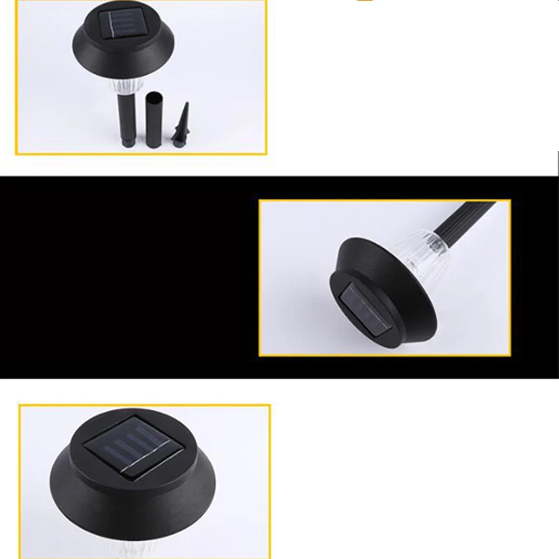 Led Solar Light OutdoorBulb Solar Lamp Garden Lights Waterproof Underground Buried Light Ground Lamp Landscape Lawn Yard Light (4)