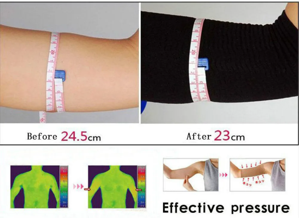 1 пара Для женщин шейпер для похудения тонкие ноги тонкие руки рукава без калорий жира тонкая упаковка ремень дамы лицо аппарат для лифтинга