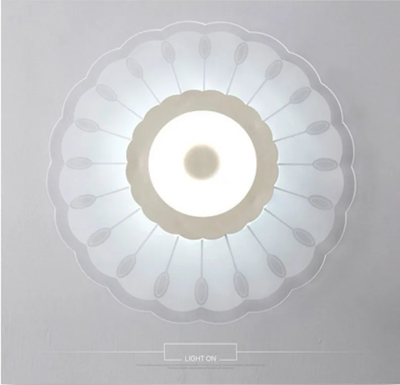 Творческий Тонкий цветочный форме потолочный светильник столовая Павлин лампы