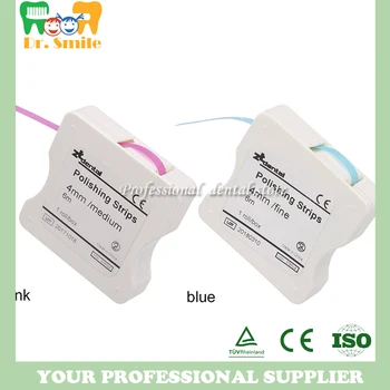 

Dental 4mm Thick/thin fine/medium Colour burnishing stick 6 meters longth Finishing Material Polishing Strips Set
