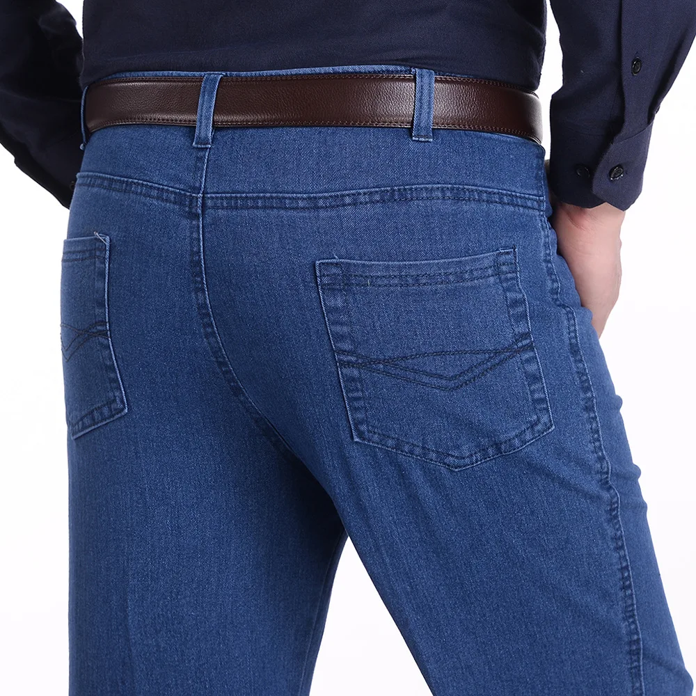 Top quality 2018 autumn Winter Casual Stretch high waist Old Men