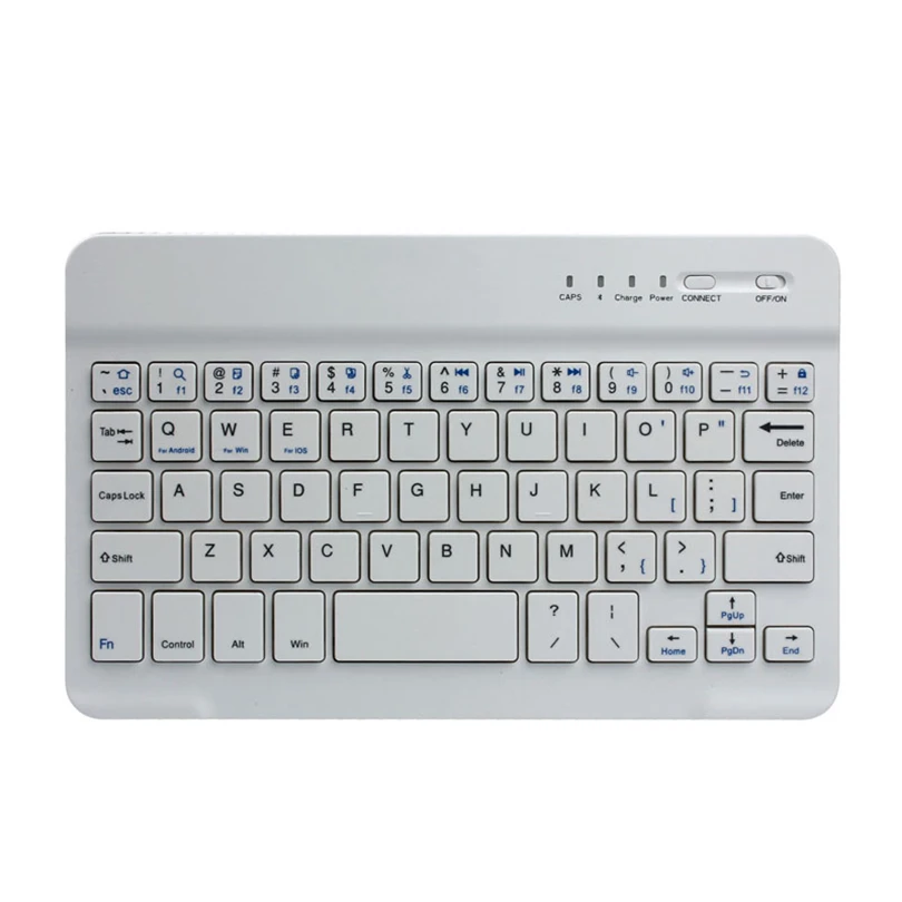 

Ultra Aluminum Wireless Bluetooth Keyboard For IOS Android Windows PC human engineering keyboard A30