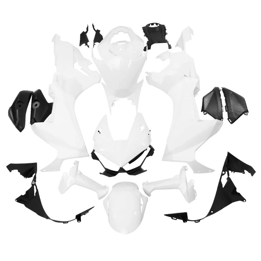 

Motorcycle Unpainted White Injection Fairing Bodywork Kit For Honda CBR 1000RR 2017-2018