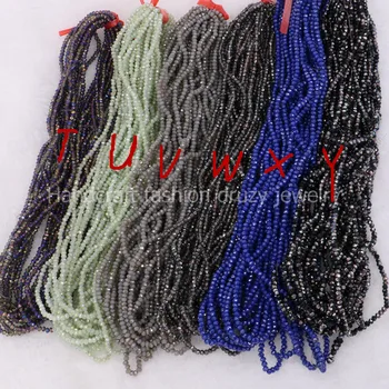 

20 strands Mix color glass beads strands mix color beads chain facted beads jewelry finding for DIY jewelry 1131