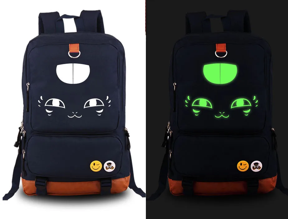 New Natsume Yuujinchou Nyanko-sensei Luminous Cosplay Backpack Anime Cat Canvas Student Schoolbag Unisex Travel Bags цена New Natsume Yuujinchou Nyanko-sensei Luminous Cosplay Backpack Anime Cat Canvas Student Schoolbag Unisex Travel Bags цены онлайн