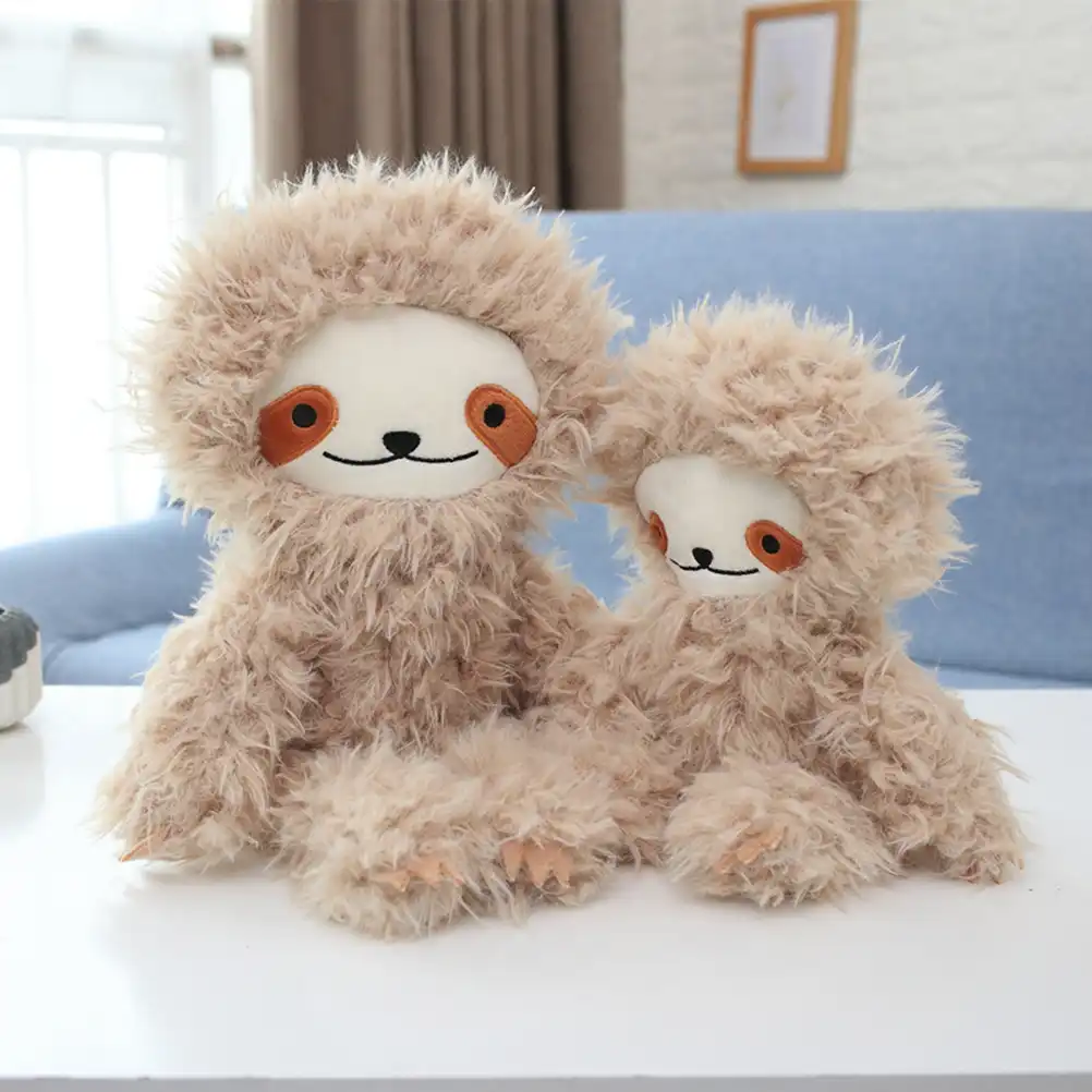 hanging sloth stuffed animal