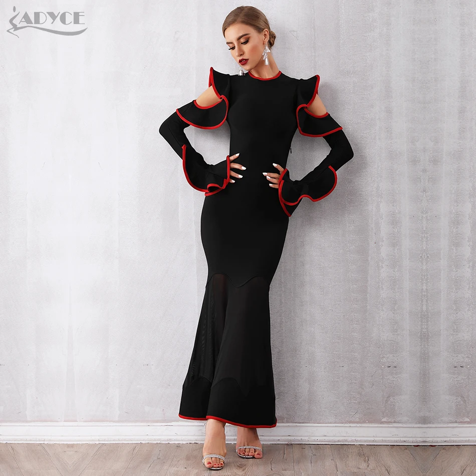 Big Sale Adyce 2019 New Arrivals Autumn Women Bandage Dress Sexy