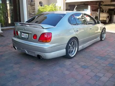 Для LEXUS GS300 GS430 S160 (1998 2004) JPB стиль PP материал передний/задний спойлер для