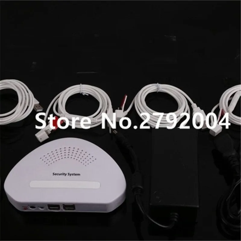

4 port mobile cellphone tablet remote control alarm security display system