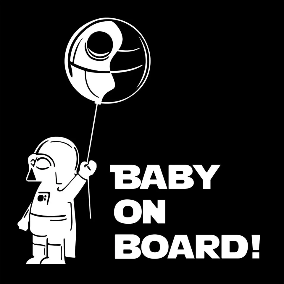 BABY ON BOARD Car Stickers 1414CM Car Body Window Decoration Stickers Car Styling Stickers and Decals (3)