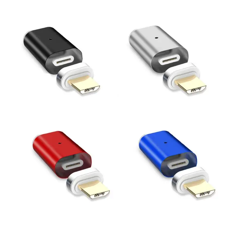 

Magnetic Micro USB Female To Male Data Charge Converter Adapter For Samsung Huawei Xiaomi HTC Android Smart Phone Tablet