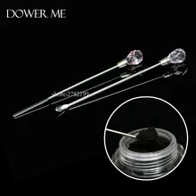 Перманентный макияж бровей Тату микроблейдинг инструмент палочка для тату пигмент держатель для пудры боди арт аксессуары