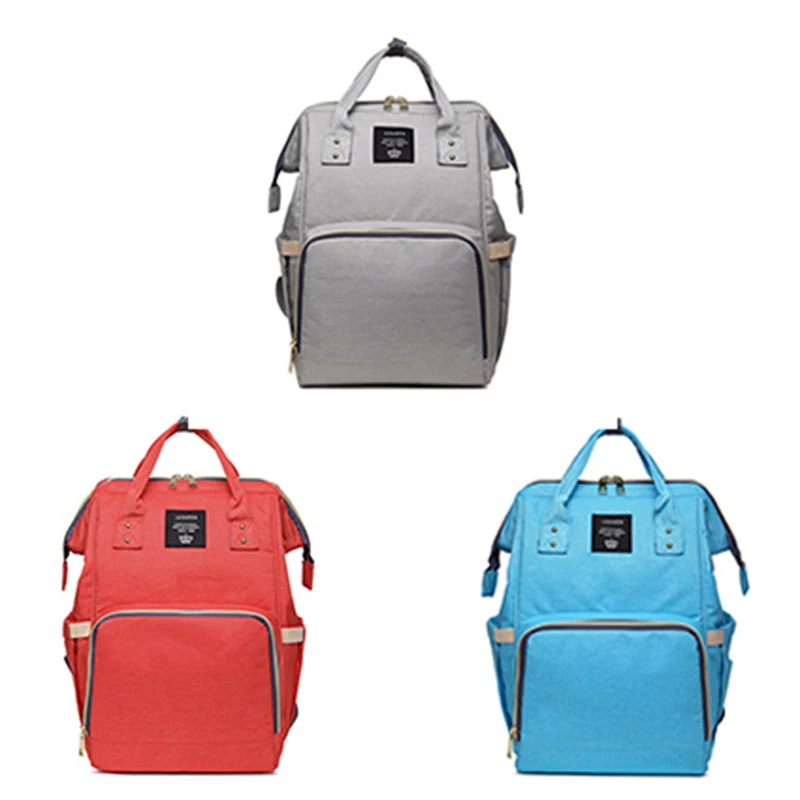 

Fashion Mummy Maternity Nappy Backpack 1 PC Nursing Bag For Baby Care Large Capacity Outdoor Travel Hanging Diaper Bag