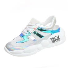 Для женщин дышащие кроссовки для бега Женская Повседневное медленно прогулочная обувь; женская обувь для использования вне помещения с кружевом на шнуровке; спортивная обувь женская спортивная сандалии SS29