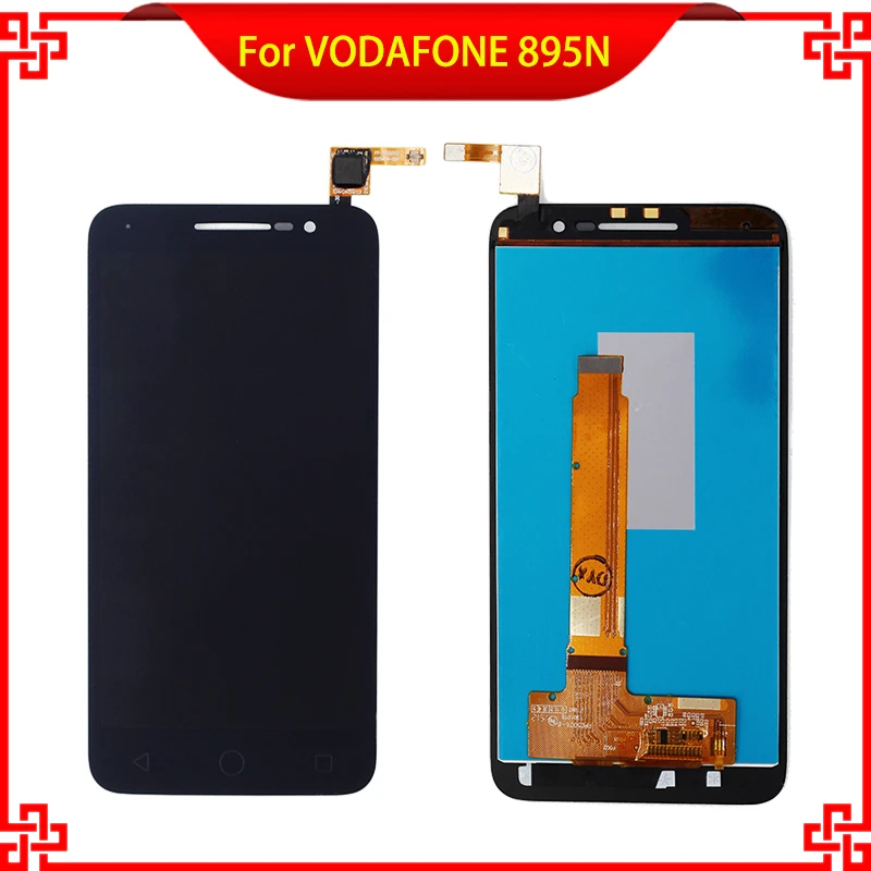 LCD Display For Vodafone smart prime 6 VF895 895N VF 895 With Touch Screen Black Color