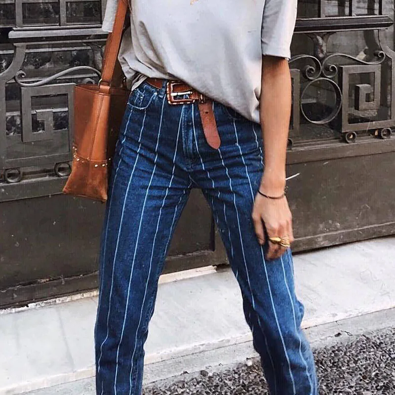 2019 Spring Women Clothing Dark Blue 