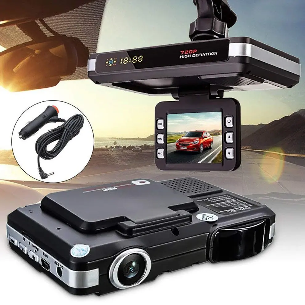  2 In1 Auto DVR Radar Dash Cam Laser Video Geschwindigkeit Detektor/GPS Auto Kamera Rekord