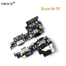 Для Xiaomi mi A1 mi 5X USB плата зарядное устройство Порт док-коннектор; pcb; плата гибкий кабель с разъемом для наушников